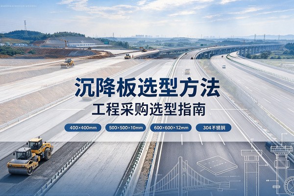 纳溪沉降板选择方法