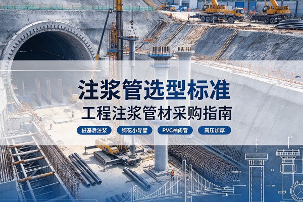 纳溪注浆管选型标准